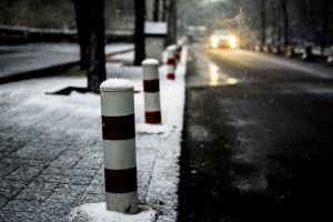 Snow on Sidewalk