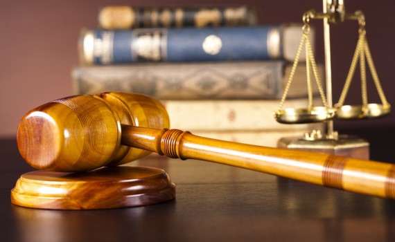 gavel and scales of justice
