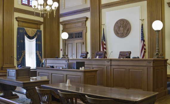 Court of Appeals Courtroom in Pioneer Courthouse