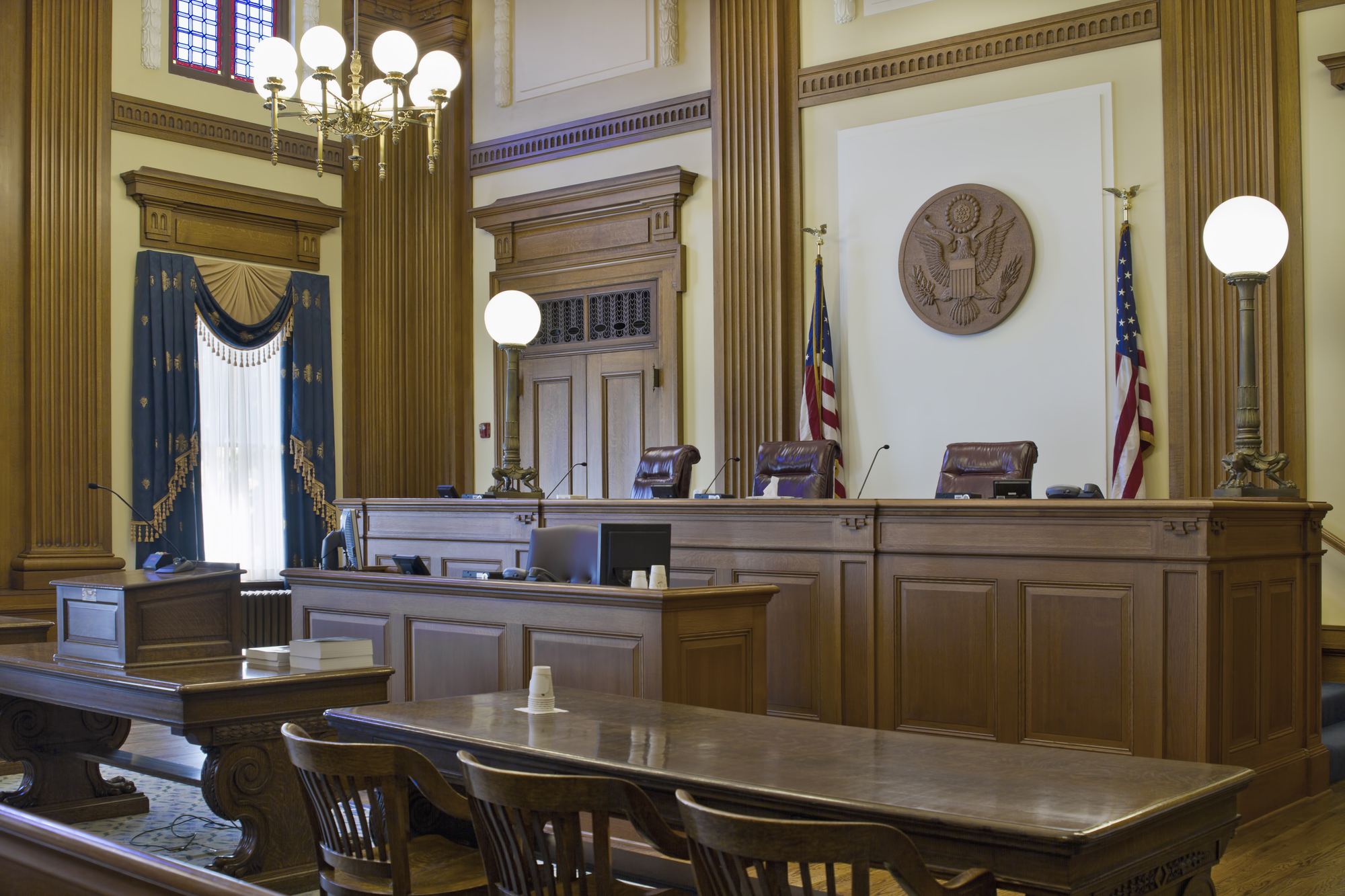 Court of Appeals Courtroom in Pioneer Courthouse